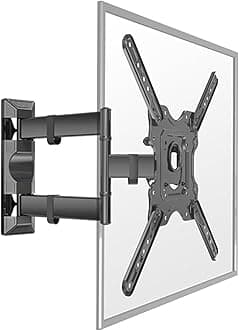 Bloom Aura Swivel TV Wall Mount for 32"-55" | Full Motion Bracket | Tilt & Extend | VESA 400x400mm