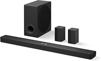 S90TR 7.1.3-Channel OLED evo TV Matching Home Theater Soundbar with Rear Surround Speakers and Wireless Subwoofer, Wow Orchestra, Dolby Atmos, WOWCAST Built-in