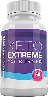 Keto Extreme Fat Burner - Enriched with Vitamins 60 Capsules - Supplement Paradise