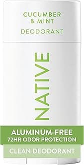 Native Deodorant Contains Naturally Derived Ingredients, 72 Hour Odor Control, Deodorant for Women and Men, Aluminum Free, Cucumber & Mint 2.65oz