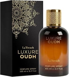 La French Luxure Oudh Perfume for Men | Long Lasting Luxury Eau De Parfum | Rich Oud, Musk, Rose & Sandalwood Notes | Premium Perfume-100ml
