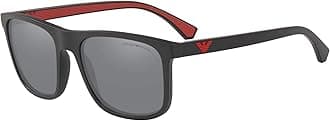 Emporio Armani Men's Ea4129 Square Sunglasses