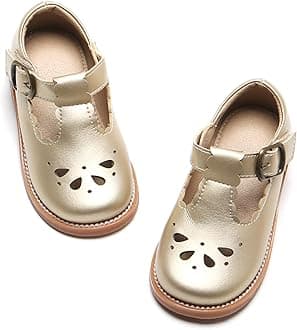 Felix & Flora Toddler Little Girl Mary Jane Dress Shoes - Ballet Flats for Girl Party School Shoes