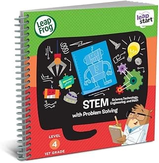Leapfrog Leap Start Year 1 Activity Book - STEM (Science, Technology, Engineering, and Maths) and Problem Solving, Multi Color