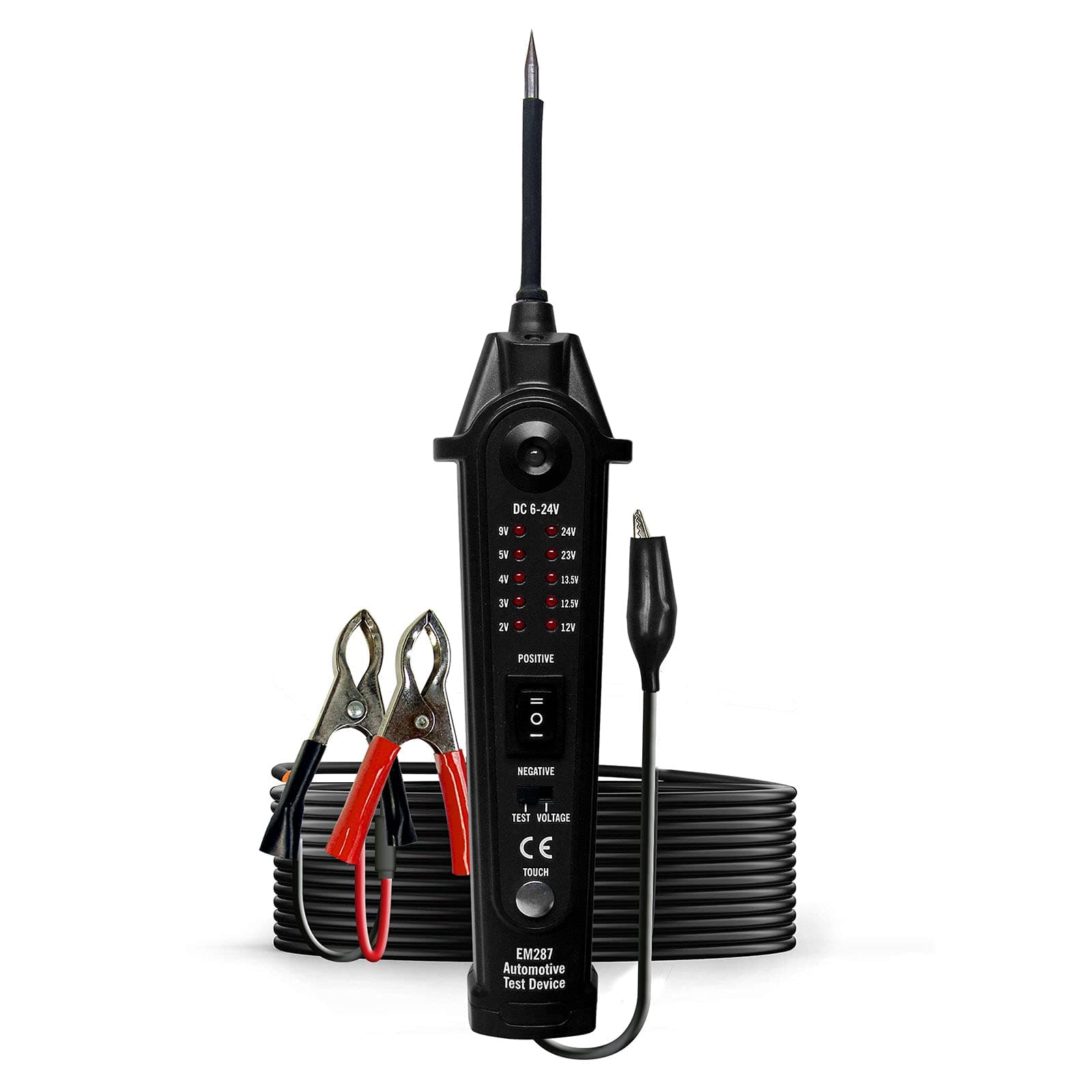 ALLOSUN Circuit Tester 2-24V Auto Circuit Diagnostic Tool Electrical System Tester