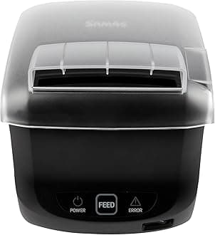 - SAM4s GIANT-100 Compact 3" Thermal POS Printer USB Serial Ethernet, Splash Cover Included, Black