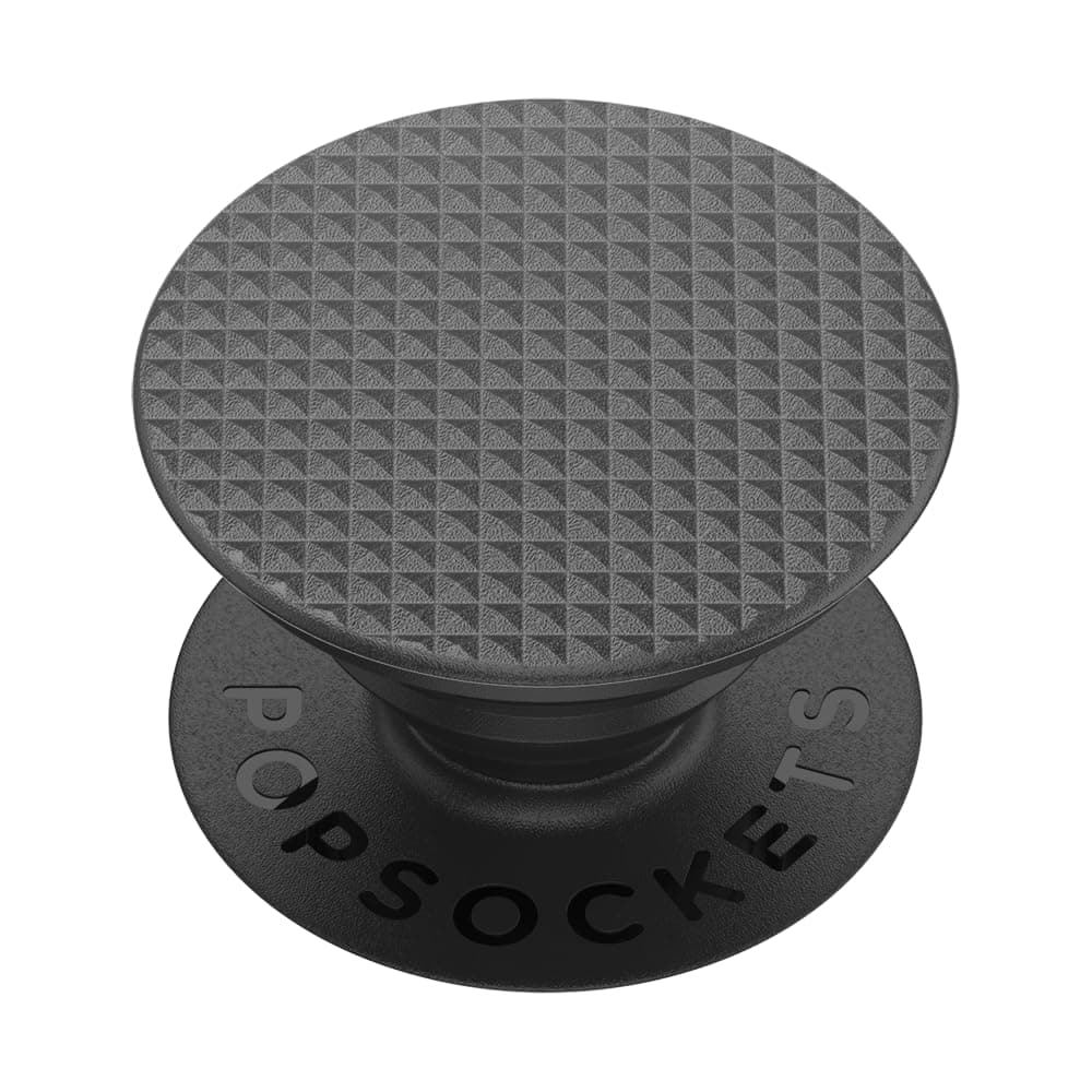PopSockets Japan - Smartphone Grip Knurled Texture Black Phone Stand
