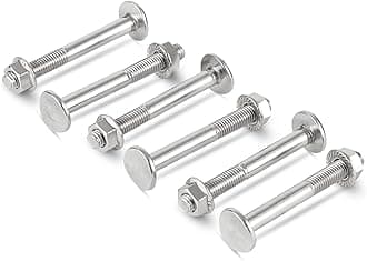 SWIMLINE HYDROTOOLS Pool Ladder Step & Hardware Replacement – One Size Bolt Repair Kit, Stainless Steel