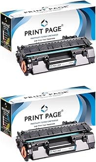 53A Toner Cartridge Compatible for LJ Printers P2014, P2015, P2015dn, P2015x, M2727, M2727nf, 3310, 3370 (Set of 2)