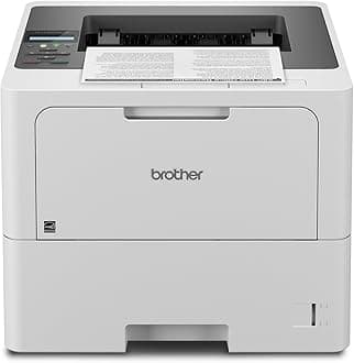 Brother HL-L6210DW Business Monochrome Laser Printer with Large Paper Capacity, Wireless and Gigabit Ethernet Networking, Low-Cost Printing, Advanced Security Features and Mobile Printing