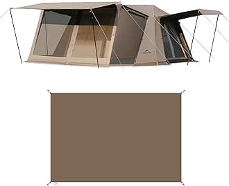 Naturehike Village 8 Person Tent with Porch and The Footprint