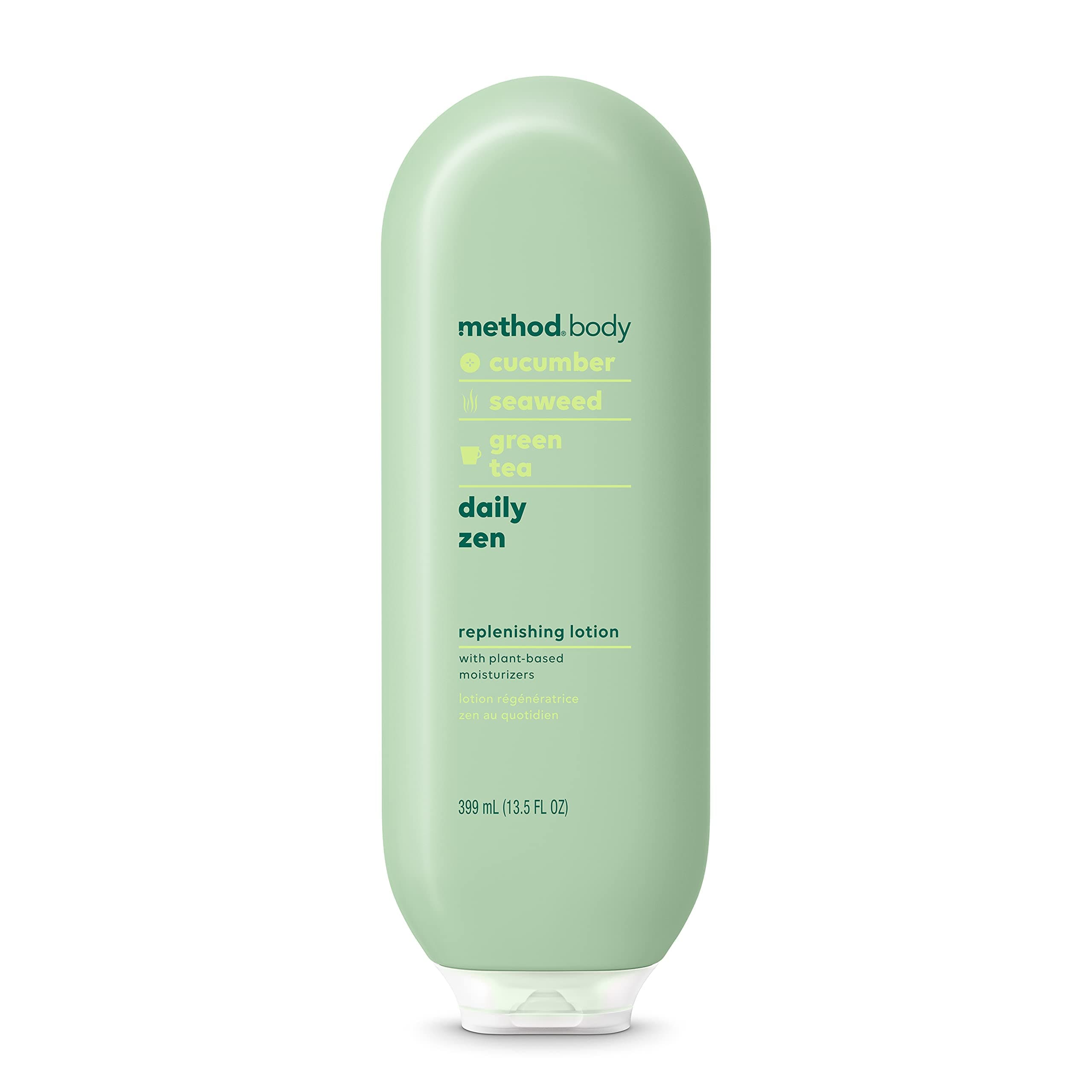 Method Daily Lotion, Daily Zen, Plant-Based Moisturizer for 24 Hours of Hydration
