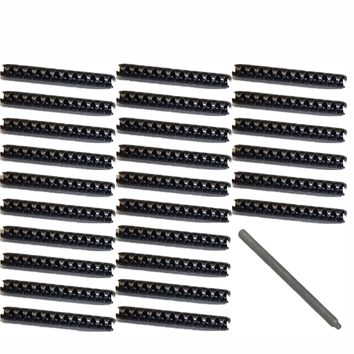 26 Tornado Roll Pins w/ Punch for Foosball Table Men
