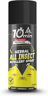 Aerosol All In One Insect Repellent Spray 200ml Pack Of 1 | nsect Control Spray |For Ant, Cockroach, Rat, Lizard, Bed Bugs, Spider, Fly, Centipede, Mouse, Bed Bugs 100% Natural
