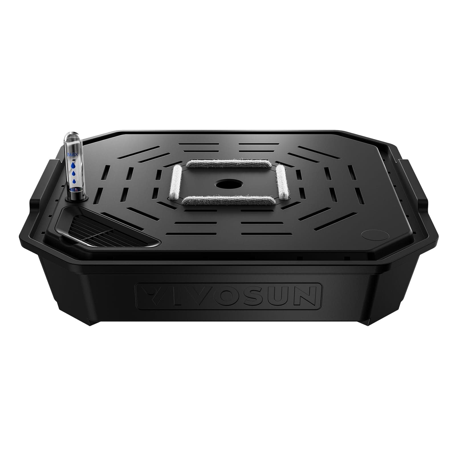 4-Pack FlexFeed Self-Watering Pots, Auto Irrigation Fabric Pot Base with Water Meter & Maintenance Window, for Use Indoors/Outdoors in Grow Tents, Greenhouses, Gardens