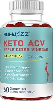 Keto ACV Gummies, 60 Count (Pack of 1)