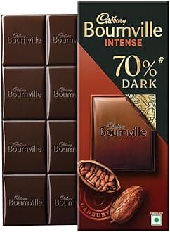 Bournville Rich Cocoa 70% Dark Chocolate Bar, 75 Gm