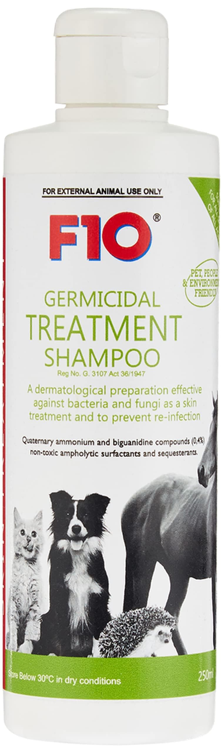 F10 Germicidal Treatment Shampoo 250 ML