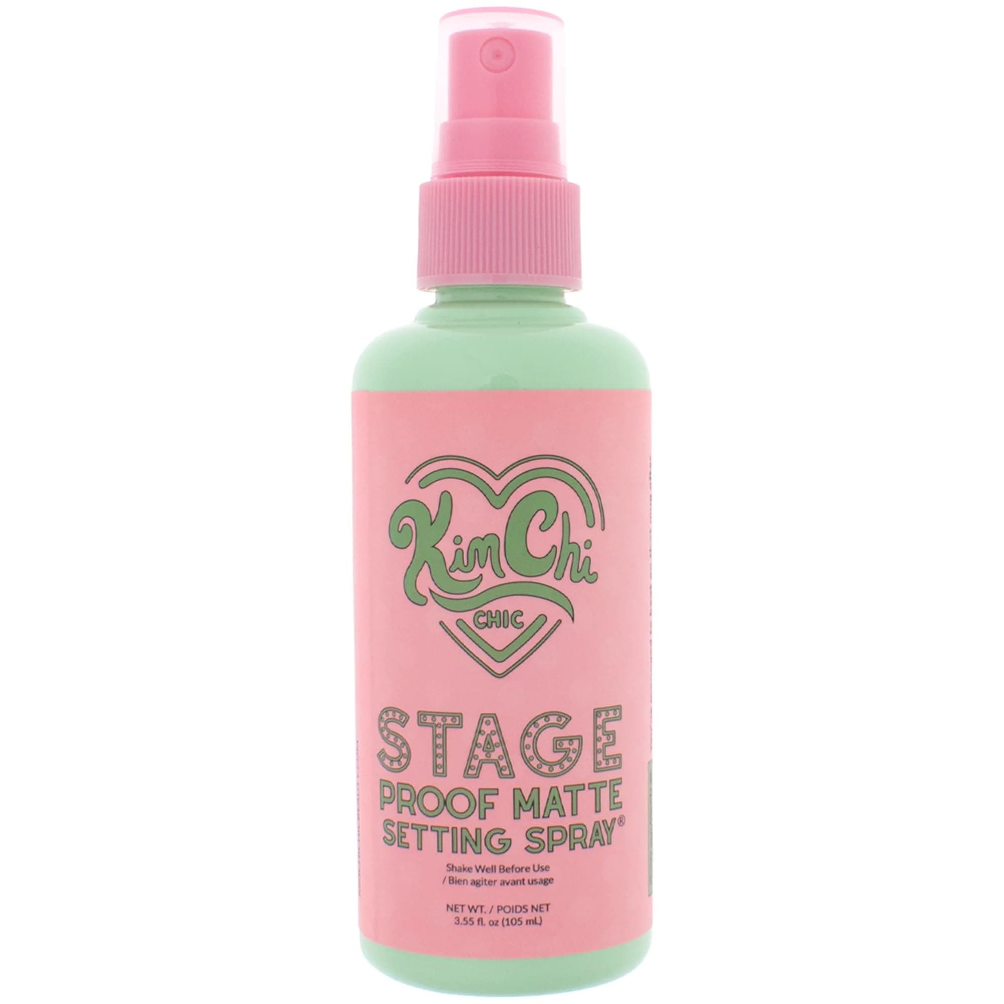 Beauty Stage Proof Matte Setting Spray, Makeup Finishing Mist and Fixative for All Skin Types, 3.55 fl oz