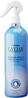 HAIRPLEXX CAVIAR ANTI-AGE RESTORATIVE TREATMENT PROFESSIONAL Instant Shine Hydrating Hair Spray For Damaged hair 500ml, Leaving Smooth and Free from Dryness