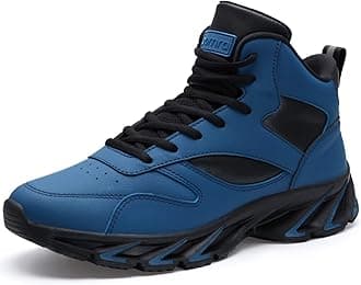- Men's Stylish Sneakers High Top Athletic-Inspired Shoes