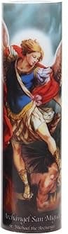 The Saints Collection St. Michael LED Prayer Candle