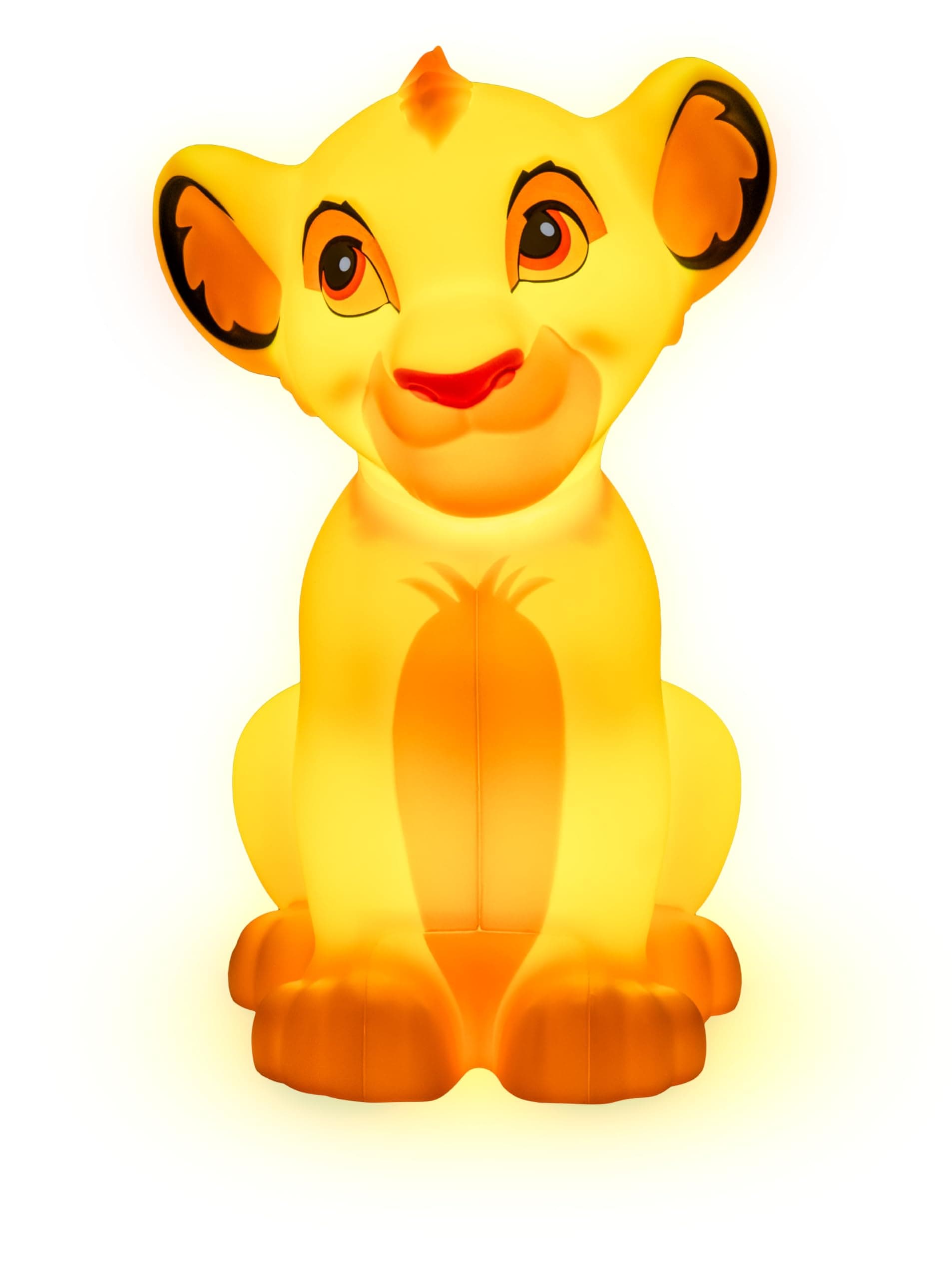 Simba Official Licensed Disney Night Light for Bedside Table or Nursery Battery Operated