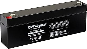 12 Volt 2.3 Ah Rechargeable Battery / EXP1223 / Casil CA1223 DSC Alexor System Replacement