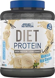 Diet Whey - High Protein Powder Supplement, Low Carb & Sugar, for Weight Management with CLA, L Carnitine, Green Tea (1.8kg - 72 Servings) (Vanilla)