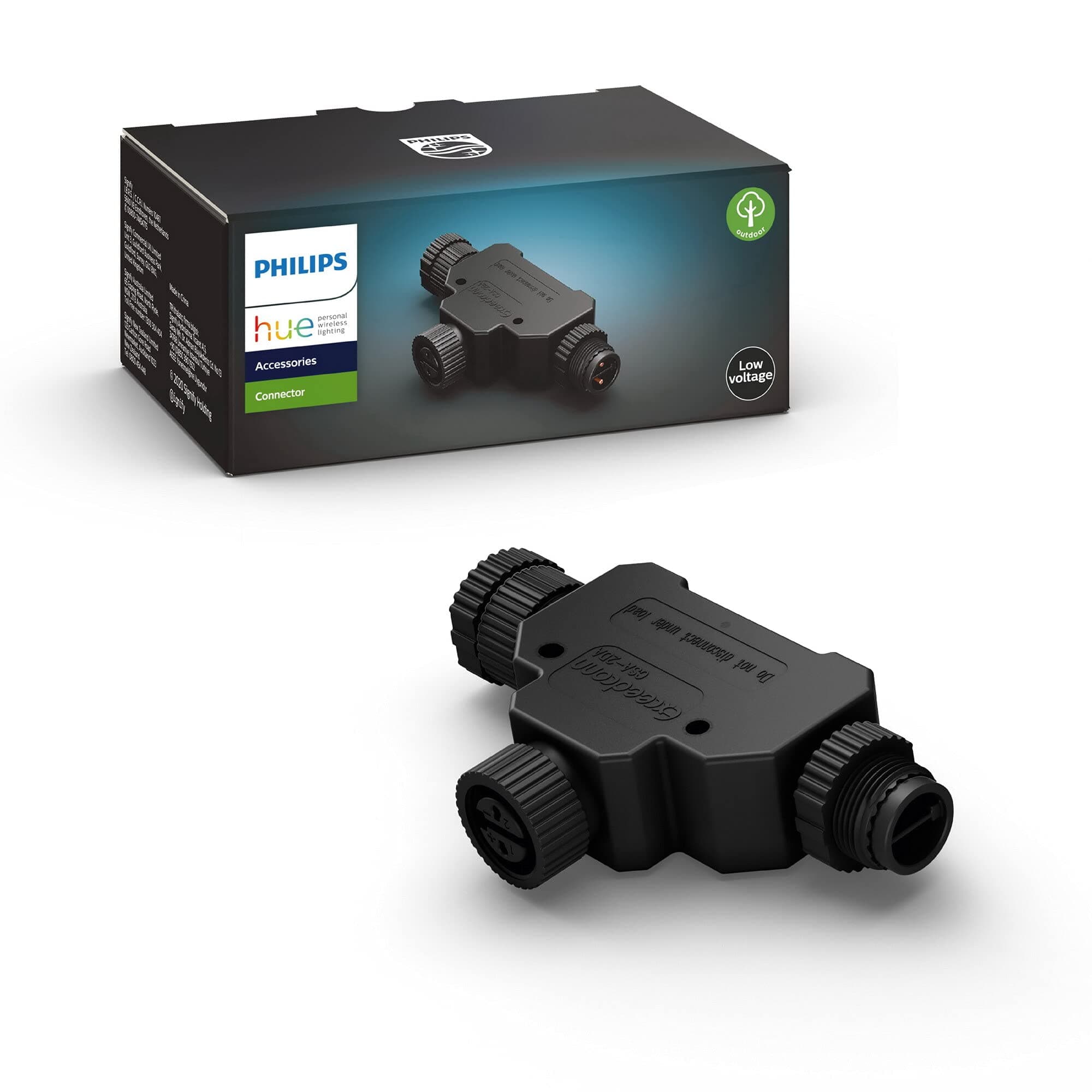 Philips Hue Outdoor T-Connector, Black