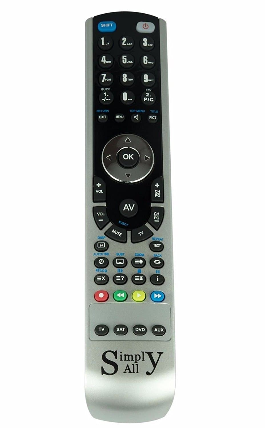 SimplyAll Compatible Remote Control for the Lg 105-053A