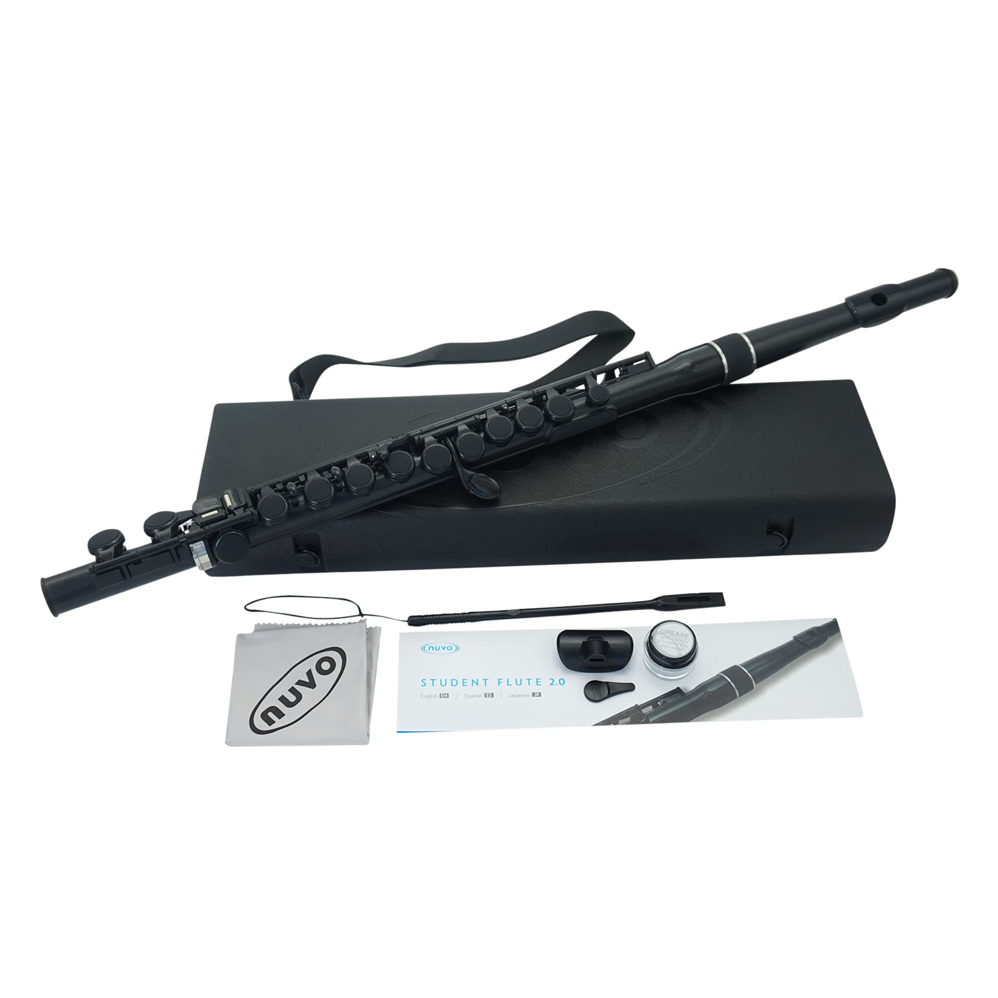 Nuvo Student Flute, Black (N230Sfbk)