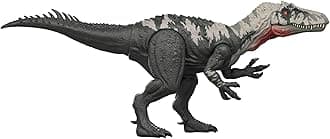 ​Mattel Jurassic World Rebirth Gigantic Thrashers Dinosaur Figure, Chilantalsaurus Large Species Toy, 2 Rampage Attacks, Digital Play, JGB95