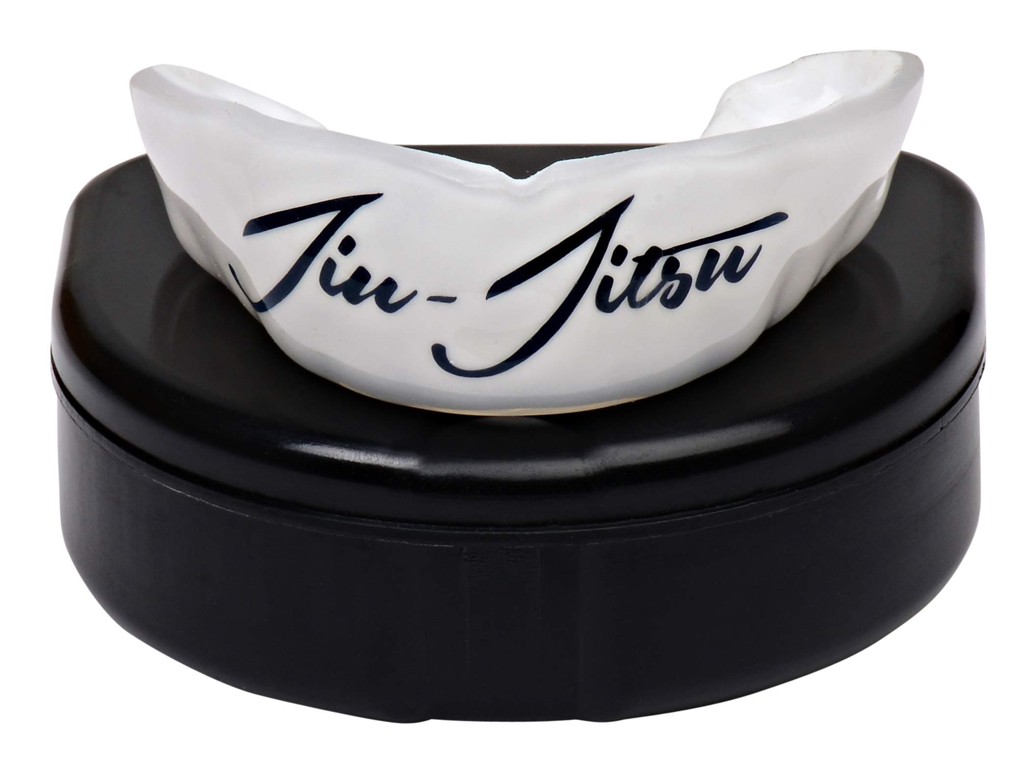 Custom Black and White Jiu-jitsu Mouthguard