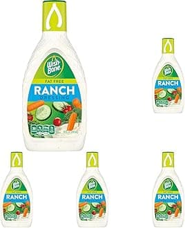 Fat Free Ranch Salad Dressing, 15 FL OZ (Pack of 5)