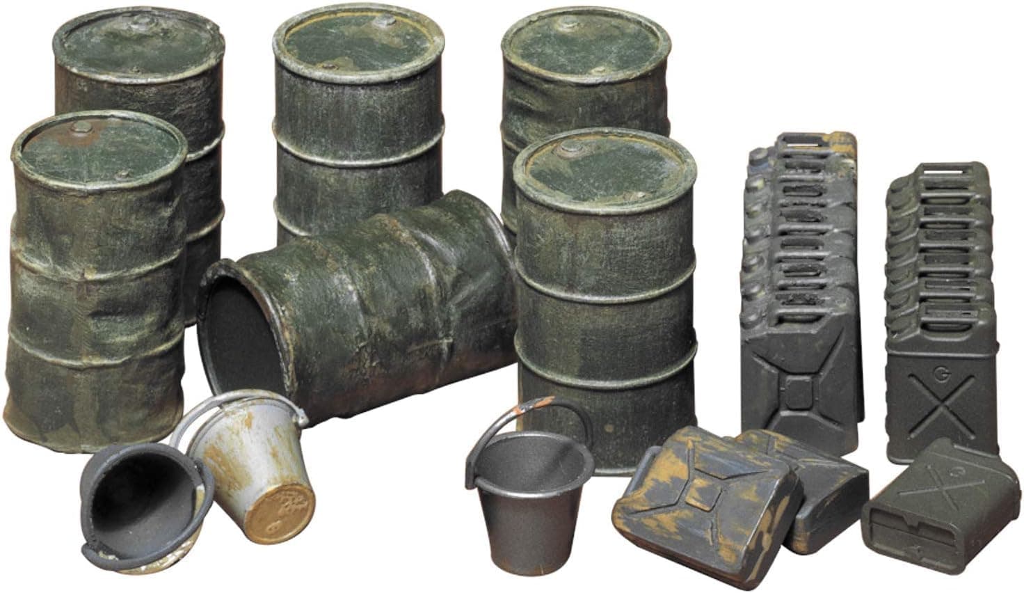 Models Oil Drums/Jerry Cans/Buckets