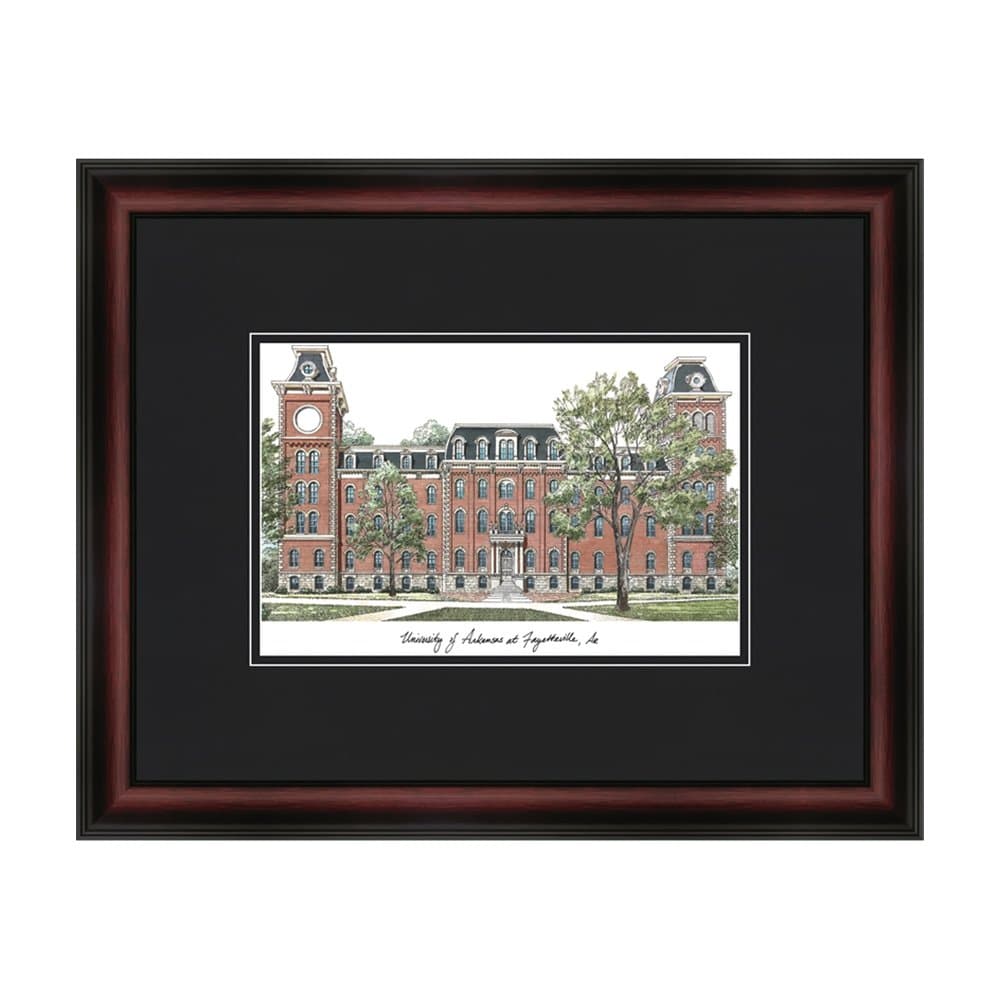 Campus Images NCAA Arkansas Razorbacks Academic Framed Lithograph