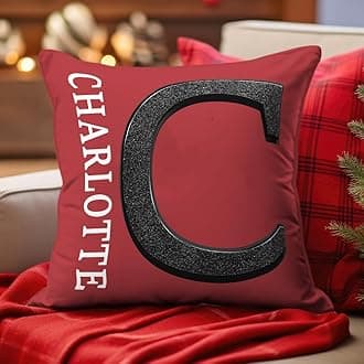 Personalized Mr and Mrs Pillows, Wedding Gifts for Couples with Name, Hubby Wifey Pillow Cases, Bridal Shower Gifts Valentines' Day for Her (Mr & Mrs-12)