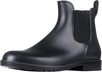 AsgardWomen's Ankle Rain Boots Waterproof Chelsea Boots