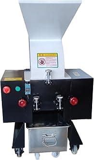 Plastic Shredder, Plastic Crusher, Heavy-Duty Recycling and Reusing Crusher for plastic, rubber, 220V, 2.2KW, 50-100KG/H