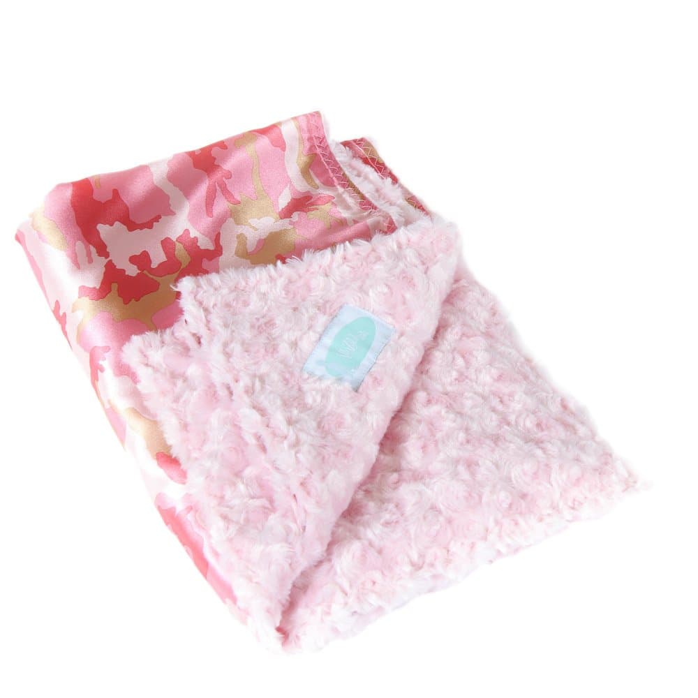 Allyzabba Camo Baby Blanket Small - Candy