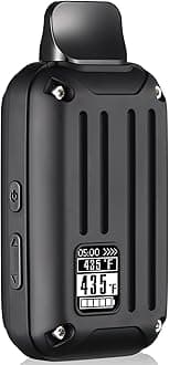 Dry Herb Vaporizer,2200mah Huge Battery Herbal Vaporizer with Isolated Air Path,OLED Display, 3D Suitcase Shape(No Liquid No Nicotine)