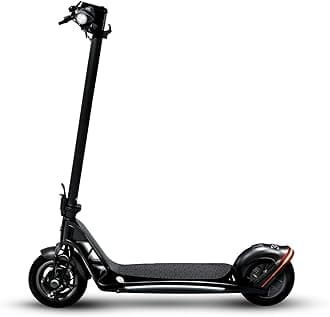 Bugatti - Electric Scooter - with LED Lights, Rear Brakes and Suspension, Turn Signal Support on Front & Back