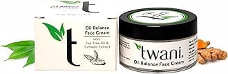Twani Natural Oil Balance Face Cream With Tea Tree Oil and Turmeric Extract 50 gram