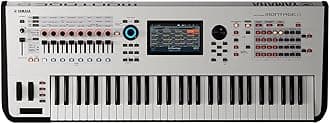 Yamaha Montage6 61-key Synthesizer Workstation, White