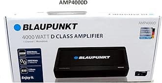 AMP4000D AMP4000D 4,000-Watt-Max Monoblock Class D Amp with Bass Remote