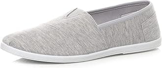 AJVANI Mens Teens Comfort Espadrilles Casual Beach Summer Canvas Shoes Plimsolls Size