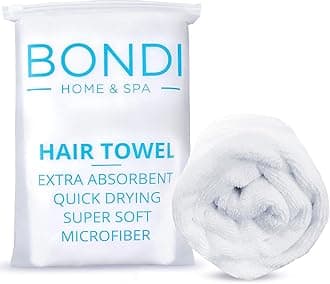 Microfiber Hair Towel for Women - Super Absorbent, Fast Drying, Large Soft - Perfect for Long or Curly Hair - 42 x 22 Inches