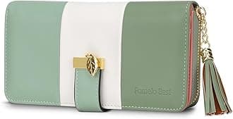 Pomelo Best Women Wallets RFID Ladies Purses with Multiple Card Slots and Roomy Compartment