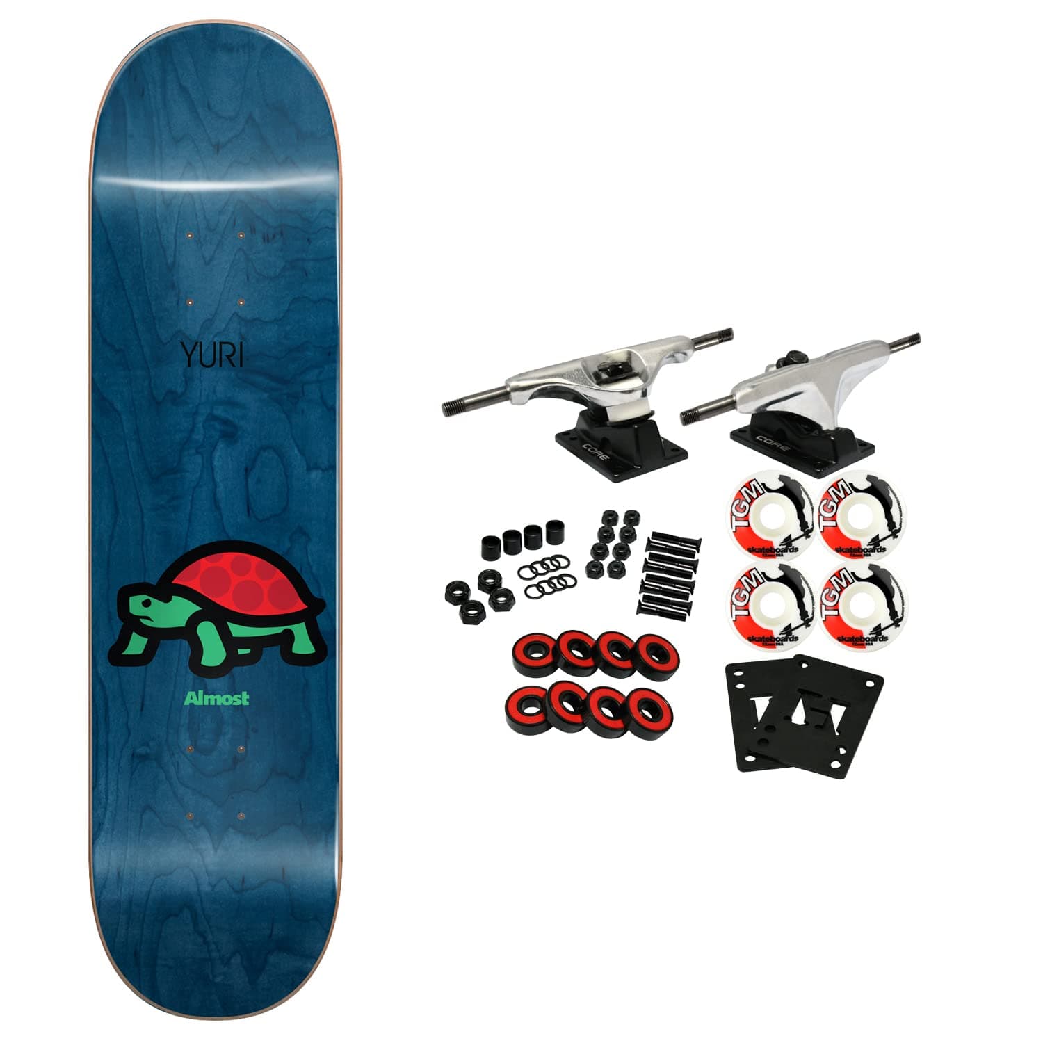 Almost Skateboard Complete Yuri Facchini Mean Pets Impact Light 8.375" x 31.8"